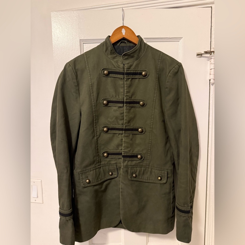 H&M • Olive Military Field Jacket